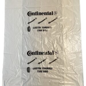 Continental Baskılı Lastik Poşeti
