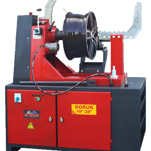 K-MAK Doruk 10''-28'' Elektro Hidrolik Jant Düzeltme Makinesi