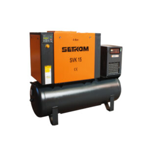 SETKOM Svk 15 Tank Üstü Vidalı Kompresör
